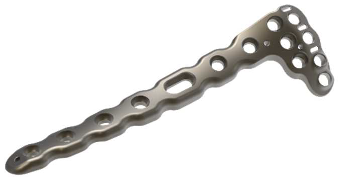 Пластина великогомілкова дистально-латеральна Dieter Marquardt Medizintechnik Gmb